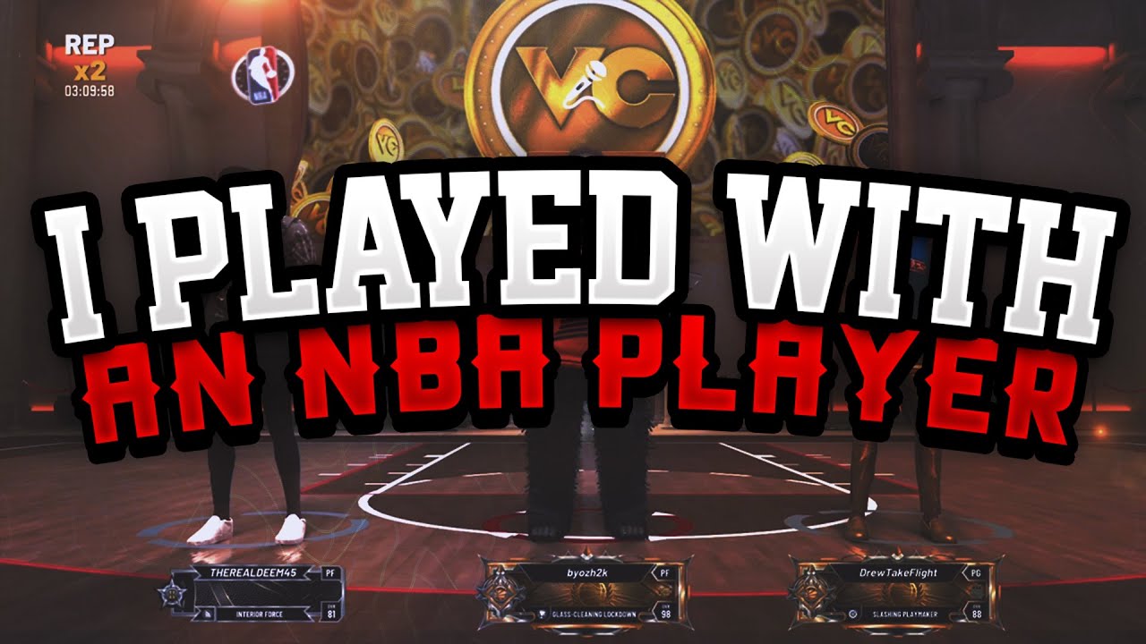 YOU WONT BELIEVE WHO I PLAYED WITH NBA 2K20 YouTube
