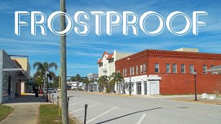 Frostproof Florida - Driving Through Frostproof 4k UHD