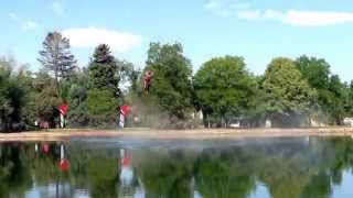 GoFast Jetpack flight at Wash Park for Discovery Channel #gofast #jetpack #discoverychannel