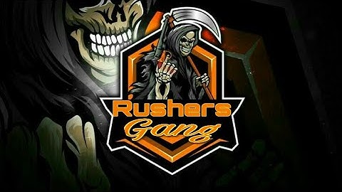 This is official channel new logo intro of RUSHERS GANG || New intro || Rusher Gang || Officials ||