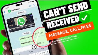 Fix WhatsApp Messages Not Sending/Receiving issues on iPhone Running iOS 16
