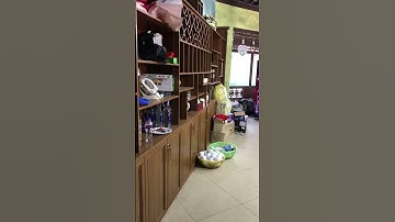 Mẫu quầy bar tủ rượu nhôm nội thất đẹp.