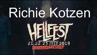 RICHIE KOTZEN Live Full Concert 4K @ HELLFEST Open Air Festival 2019 Clisson France June 22nd 2019