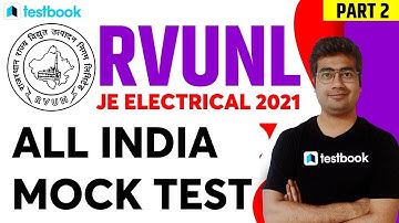 RVUNL JE/AE Electrical 2021 | Most Important Questions | Mock Test 2 | Mohit Sir