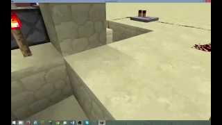 Minecraft - Working 3 by 2 Diagonal Piston Door