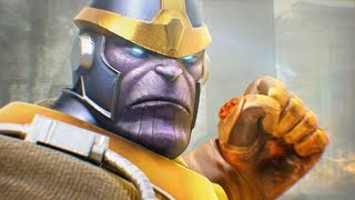 Marvel Future Fight The Ultimate Villain, Thanos With Infinity Gauntlet