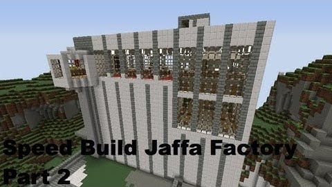 Speed Build Tekkit Jaffa Factory Part 2