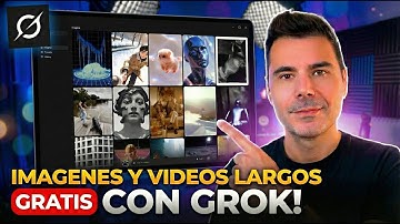 🔥 La NUEVA IA de X crea IMÁGENES y VÍDEOS gratis (Grok Imagine lo cambia todo)
