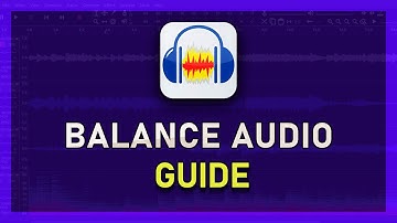 Audacity - How to Balance Left & Right Audio