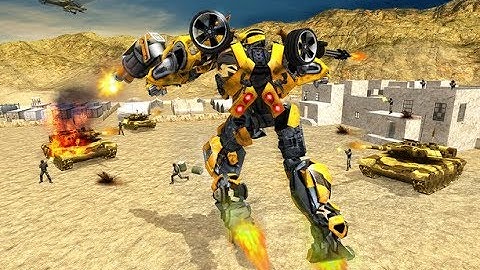 Futuristic Train Real Robot Transformation Game (By Kick Time Studios) Android Gameplay HD