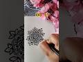 Basic mandla mehndi design🌼 #mehndiart#mehndidesign#hennaart#hennamehndi#hennaartist#shorts.