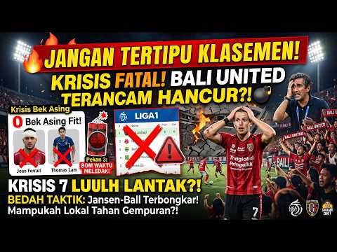 BALAP4D x ganas777 - 🚨 BOM WAKTU BALI UNITED! Menang Besar Tapi Punya Kelemahan FATAL (Taktik Coach Jansen Dibongkar!)