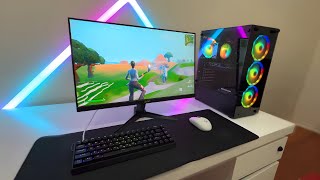 I Built The PERFECT Gaming Setup With $500...