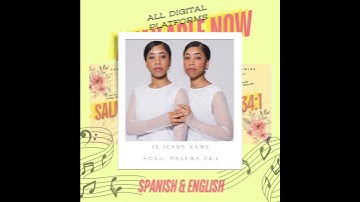 Thumbnail of PSALMS 34:1 AVAILABLE IN ENGLISH & SPANISH ✝️✝️✝️🎉🎵🎵 #GOD #JESUS #HOLYGHOST #fyp #fy #parati #GOD