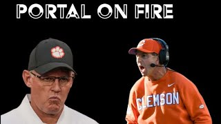 Clemson Football Hitting The Portal Hard