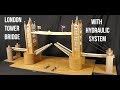 Hydraulic London Bridge model | How to make Tower Bridge | A1Schoolprojects.in