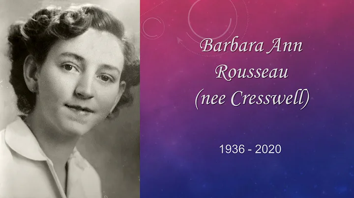 Barbara Rousseau Memorial - 18 July 2020