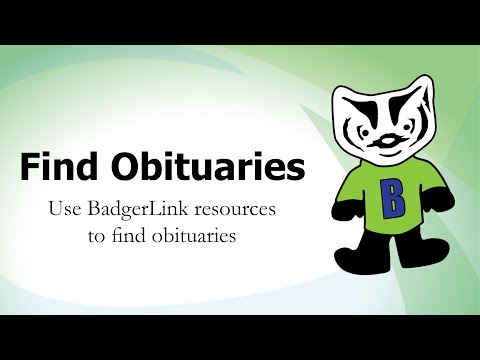 Find Obituaries