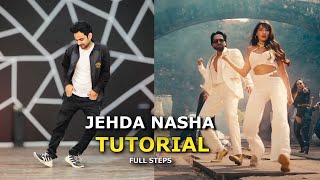 Jehda Nasha Dance Tutorial Footwork Special | Nora Fatehi, Ayushmann | Ajay Poptron Tutorial