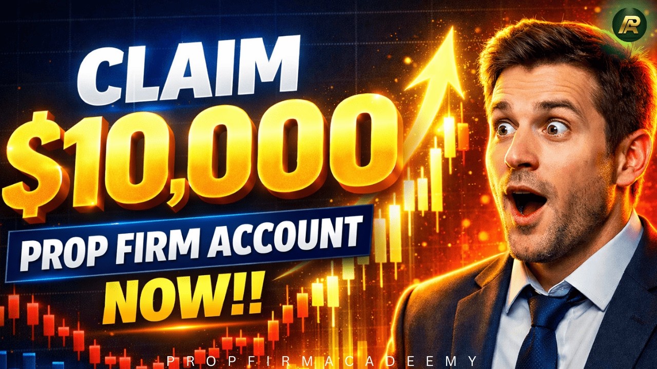Claim $10K Prop Firm Account in 2026 | How to Claim $10K Account Now