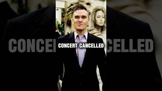 Morrissey Cancels Concert#Morrissey #TheSmiths #RockLegend #ConcertNews #MusicDrama