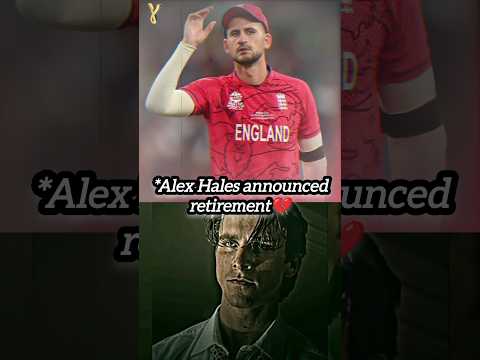 Alex Hales international