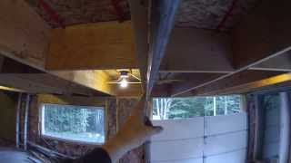 3 - Super low profile garage door install