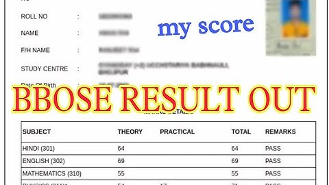 BBOSE June Result Latest news Bbose Result 2021, bbose june result today news | bbose result 2021