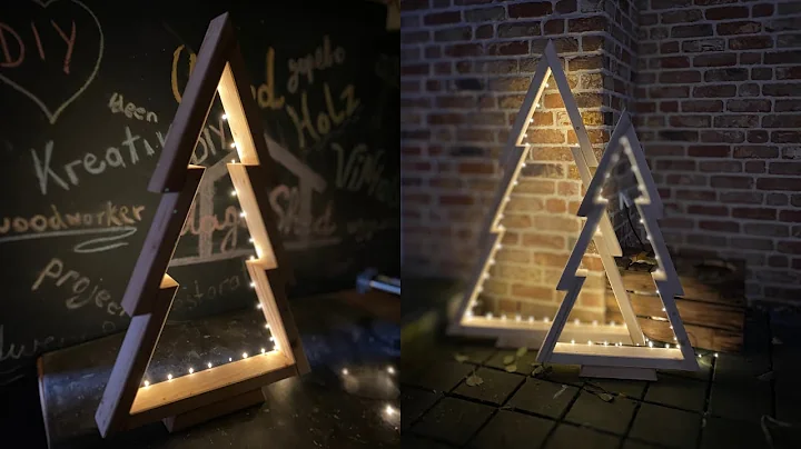 Let's Build a Wooden Christmas Tree! #woodworking #diy #woodwork