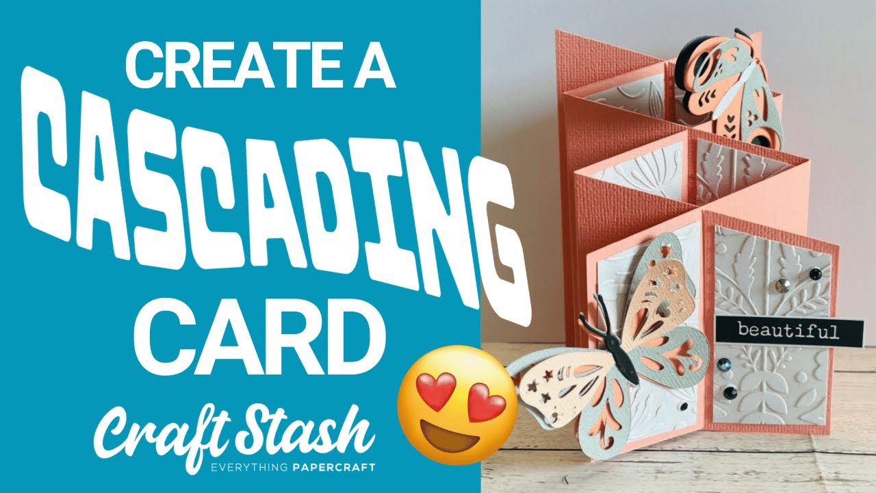 HOW TO: Create a CASCADE Card + Free Template! - YouTube how-to-create-a-cascade-card-free-template-youtube