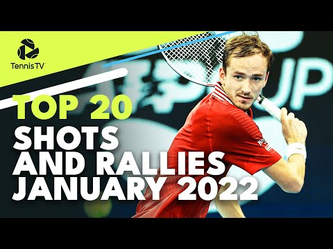 Top 20 ATP Tennis Shots & Rallies! January 2022