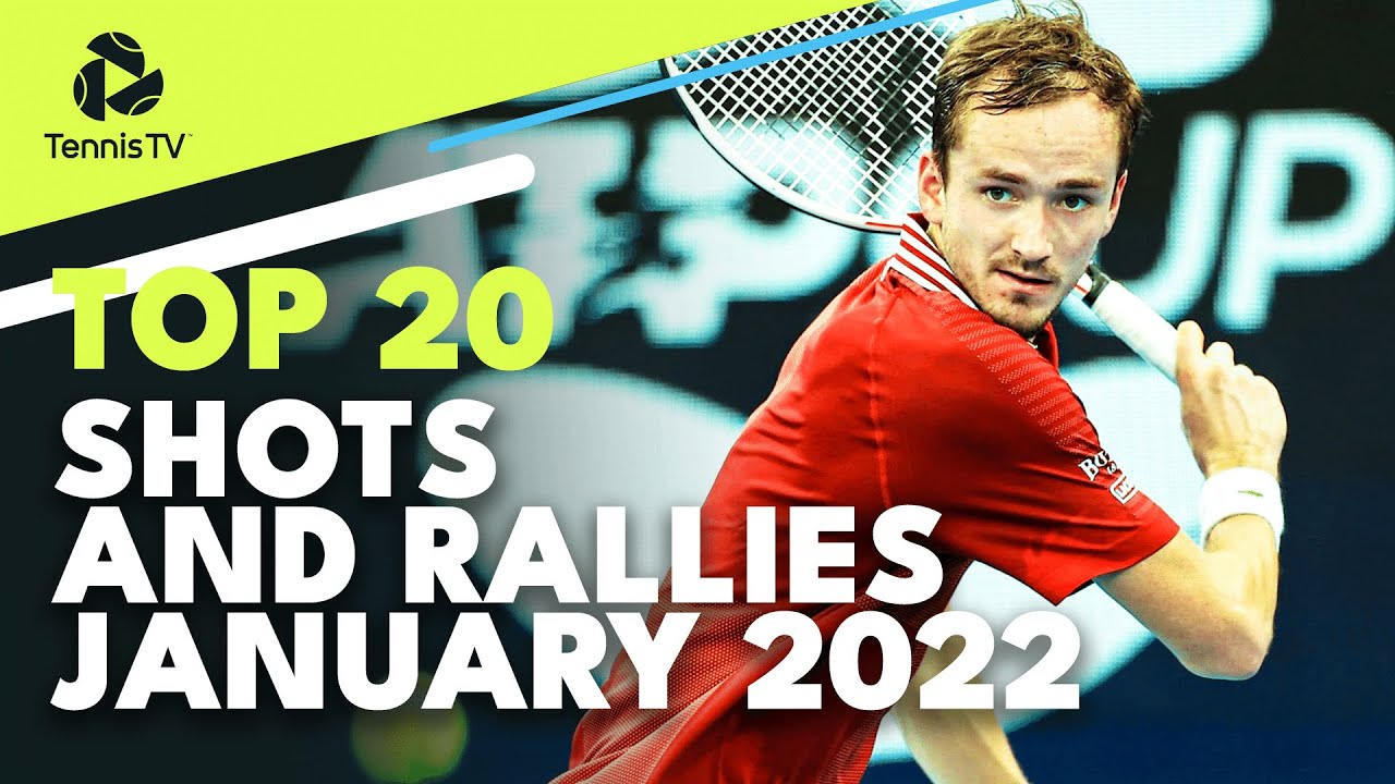 Top 20 ATP Tennis Shots and Rallies! January 2022