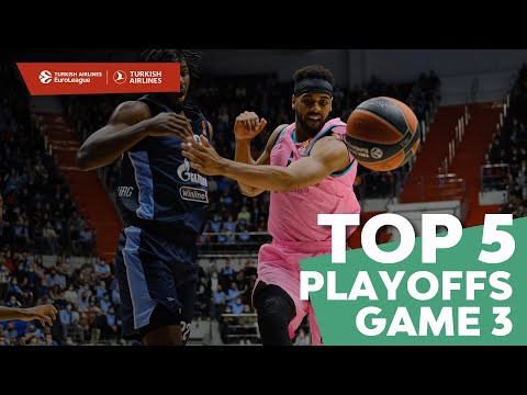 Turkish Airlines EuroLeague Playoffs Game 3 Top 5 Plays