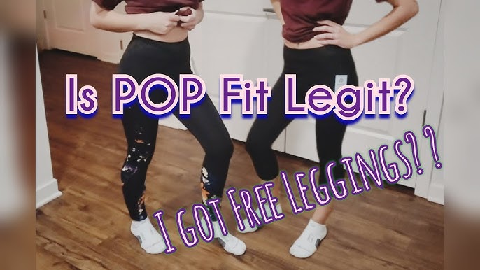 Free Leggings Explained and Tried On - Honest Review of Pop Fit 