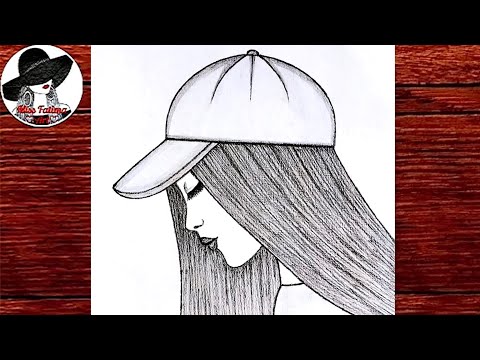 Видео: Как Нарисовать Девушку В Кепке | ЛЕГКИЙ РИСУНОК ДЕВУШКИ | Easy Girl Drawing