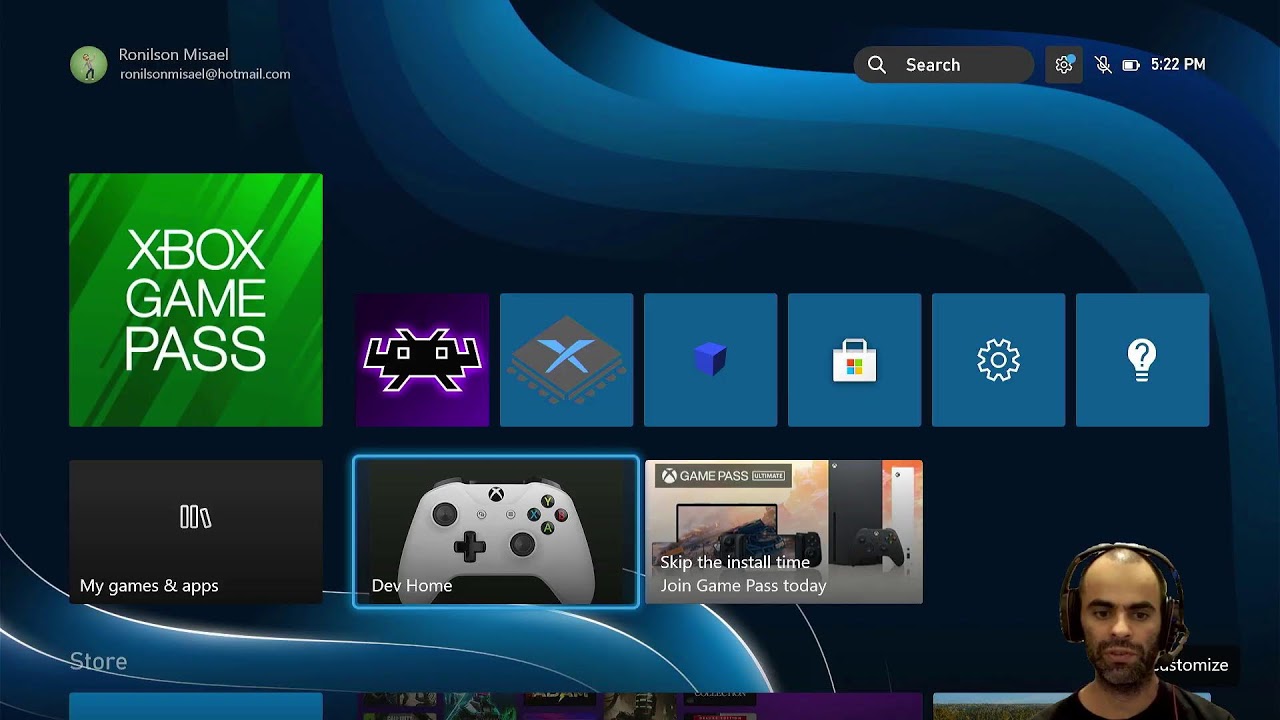 Testando emuladores no modo dev mode xbox series s youtube