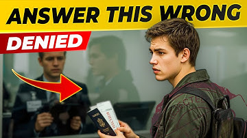 Airport Immigration Questions You MUST Know (with answers)