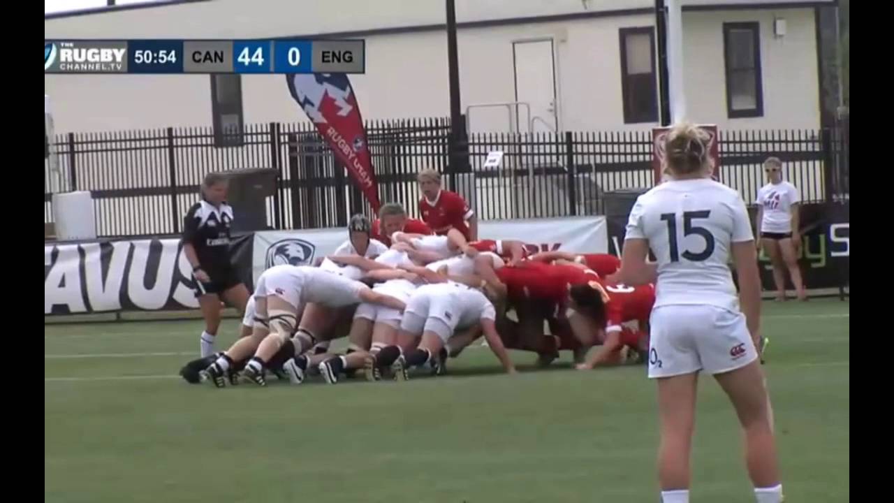 Canada vs. England — 2016 Women's Rugby Super Series — Highlights YouTube