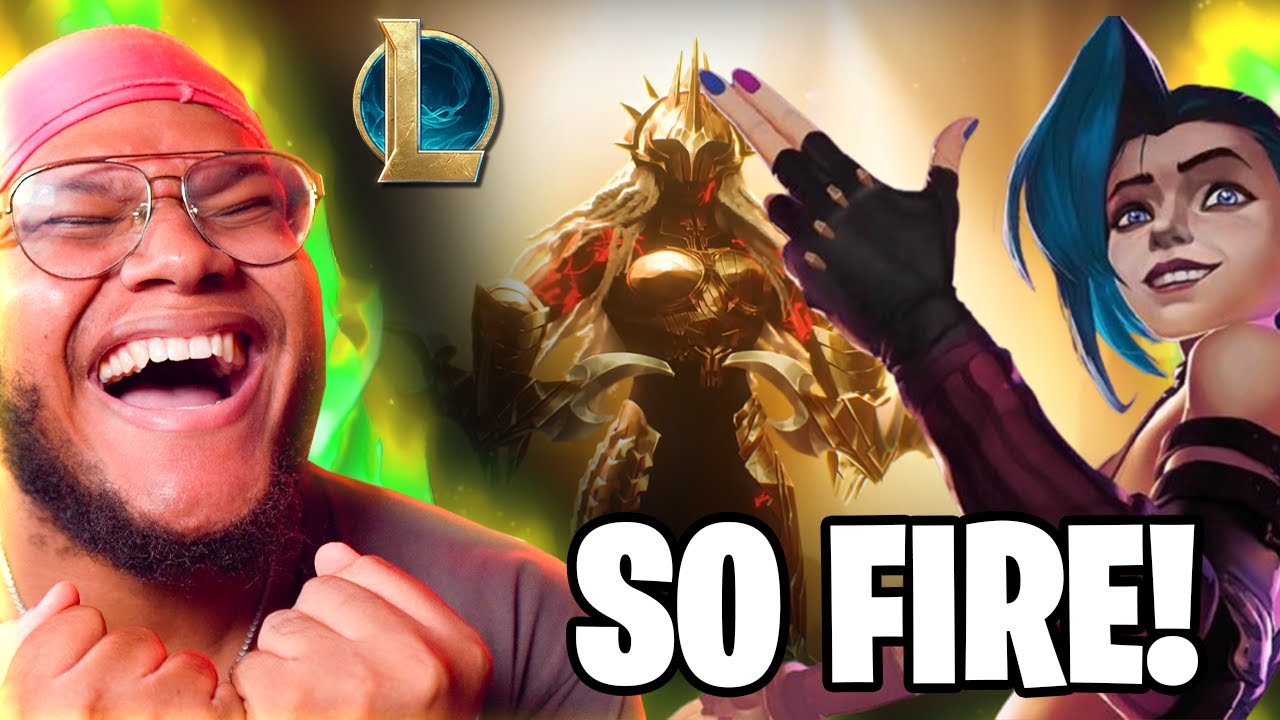 Arcane Fan Watches ALL League of Legends Cinematics FOR THE FIRST TIME