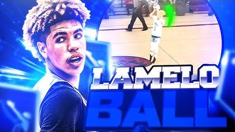 LaMelo Ball is a GLITCH in NBA2K20! 6’7 99 OVERALL SPEED BOOSTING PG BUILD in NBA 2K20! *must watch*