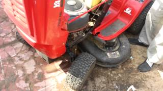 MTD Brands 38 inch Deck Pulley to Lower Engine Pulley Belt Also Fits Murray Units After 2010 yard machine mtd