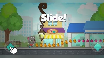 My  Talking Tom  _ Tom Candy Run 😍🥰🍬  level 1 _ Android Gameplay