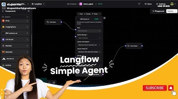 How to Create a Simple AI Agent in Langflow | Using IBM Cloud API Keys