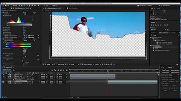 After Effects Lesson 10  - Color Grading and Motion Tracking