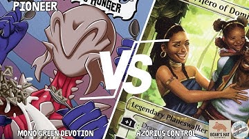 Mono Green Devotion VS Azorius Control [MTG Pioneer]