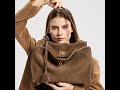Luxury Suede Genuine Leather Women Shoulder Tote Bag - lorvella