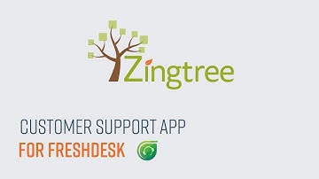 Zingtree Customer Support App for Freshdesk