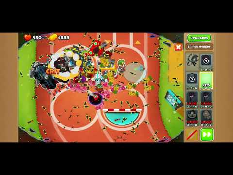 BTD6 Military Conscription versus Phayze (Rogue Legends)