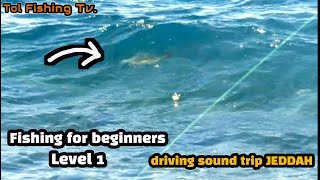 Fishing in Jeddah l  Long Drive Sound Trip l Fishing for Beginners Level 1