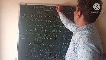 # RTU inverse Laplace by partial factor method# b tech 3 sem